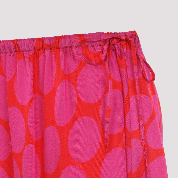 Dries Van Noten Midi skirts - Pink & Purple | f2752f415458f3554b690dd418d853dda2a84ae2