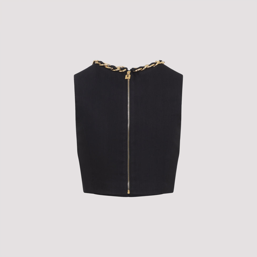 Elisabetta Franchi Tops - Black | b967939e3813358269b9e0aac708abcf3662c796