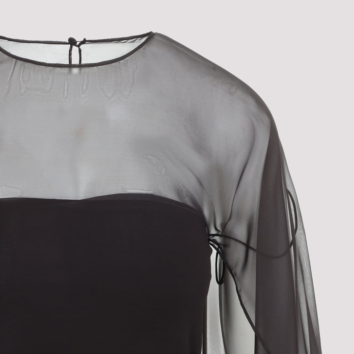 Alberta Ferretti Tops - Brown | 3629b3557f6503956f219de9584c1aec532abe49