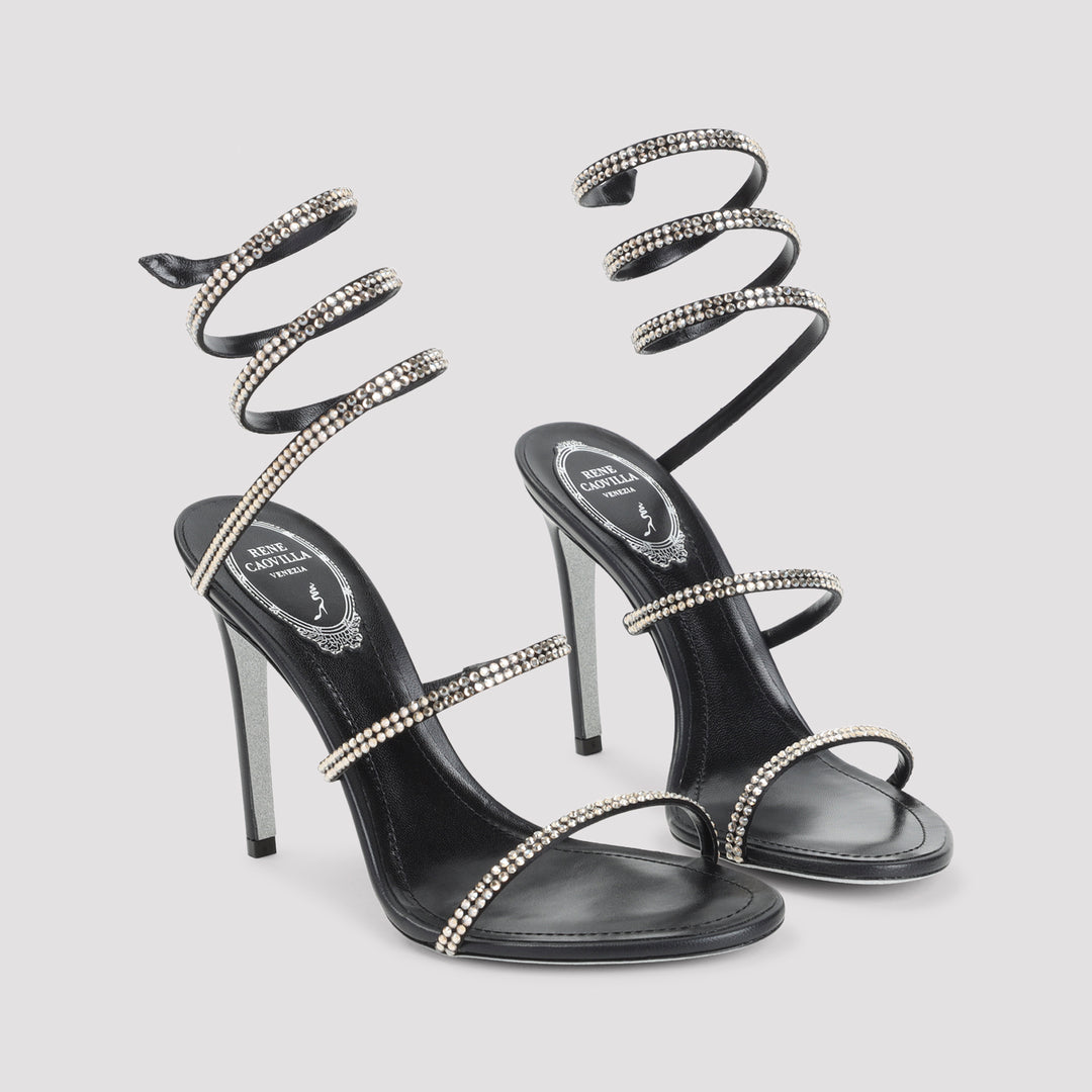 Rene` Caovilla Sandals - Black | 3e357cc6f59d503798cb9c06645760f09b8b50e7