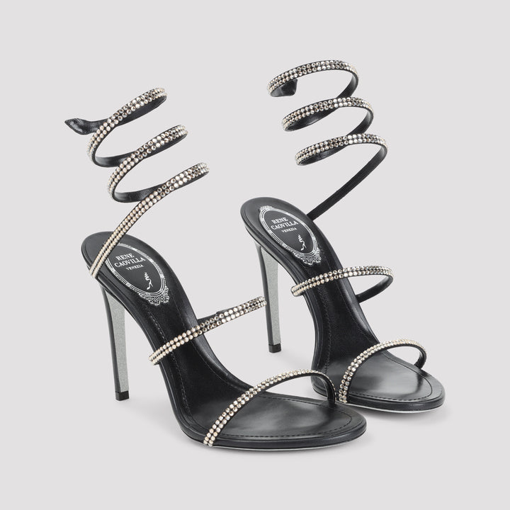 Rene` Caovilla Sandals - Black | 3e357cc6f59d503798cb9c06645760f09b8b50e7