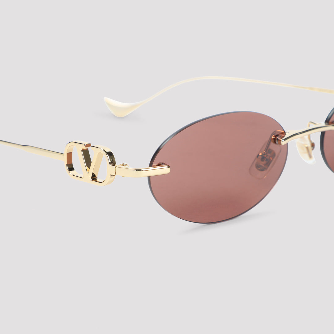 Valentino Eyewear Sunglasses - Metallic | cc986afee10e10398124cf29570c6744724a1734