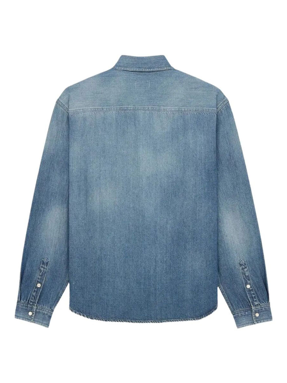 Saint Laurent Paris Denim&leather - Blue | 500025a2fcd12ce00207aaee9a4789bb68c05472