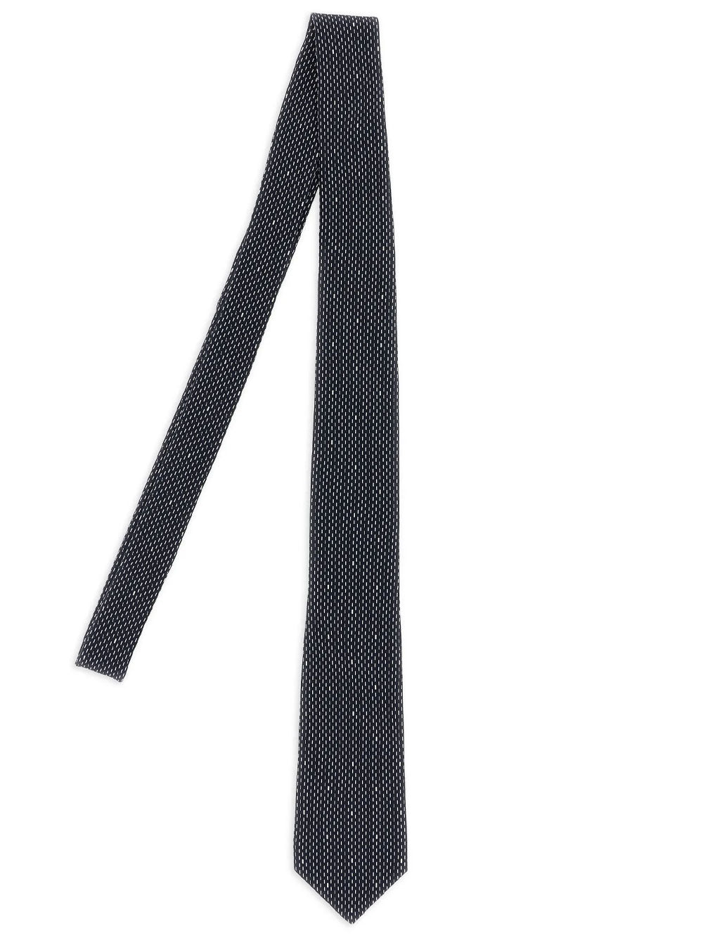 Saint Laurent Paris Ties - Blue | c4f8eaa7e66f7a0edbb0ab19bb0eb0be57f7db45