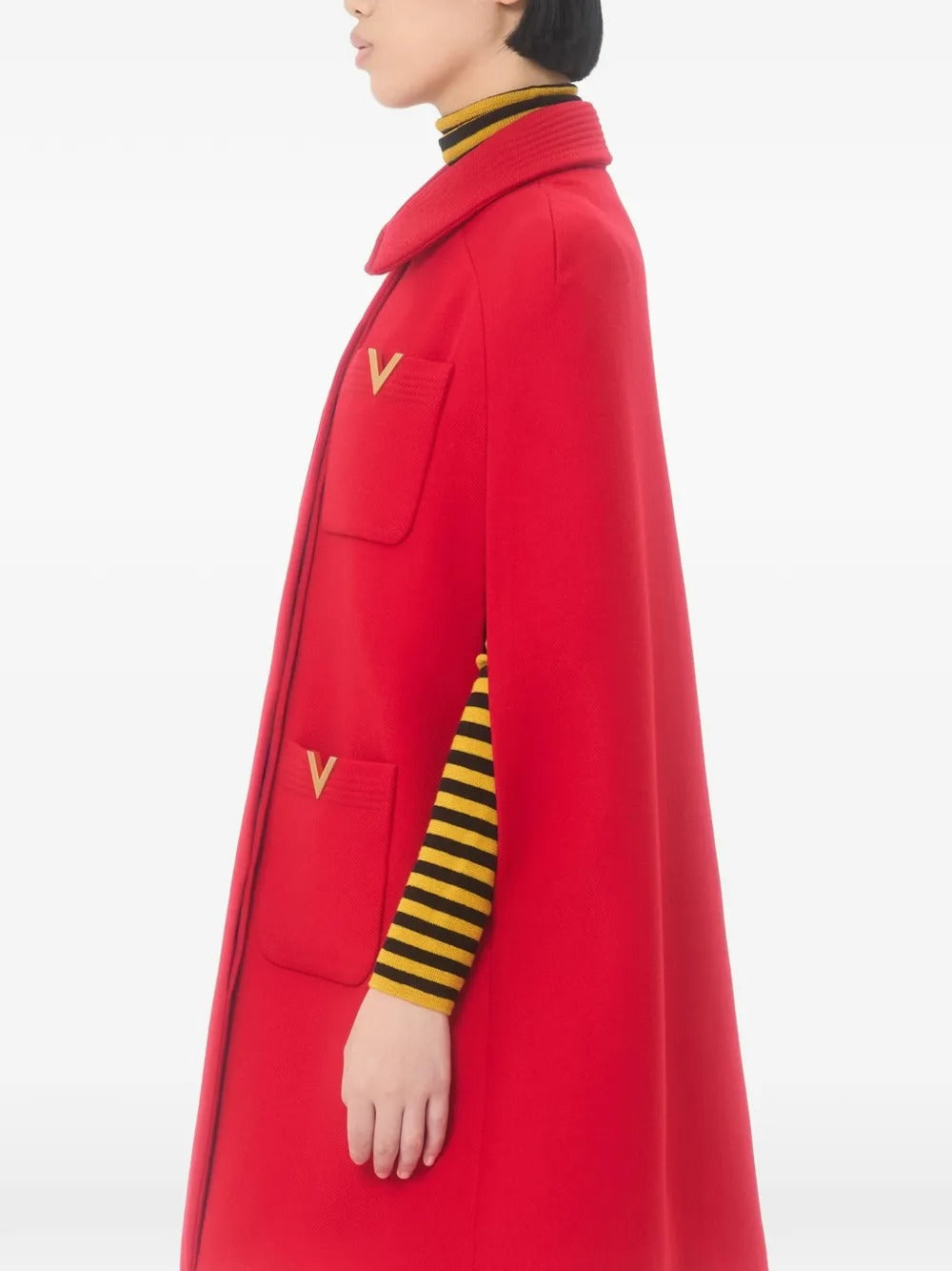 Valentino Garavani Cape - Red | 0908e6f6a0d954e3784b9366c5718c48f68608d9