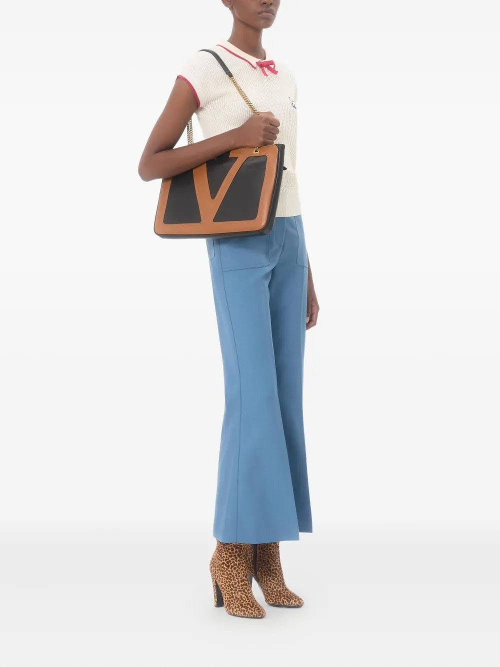 Valentino Garavani Polo neck - Nude & Neutrals | 3cae7f667267e4750d41da578bcd17d012eac9ca