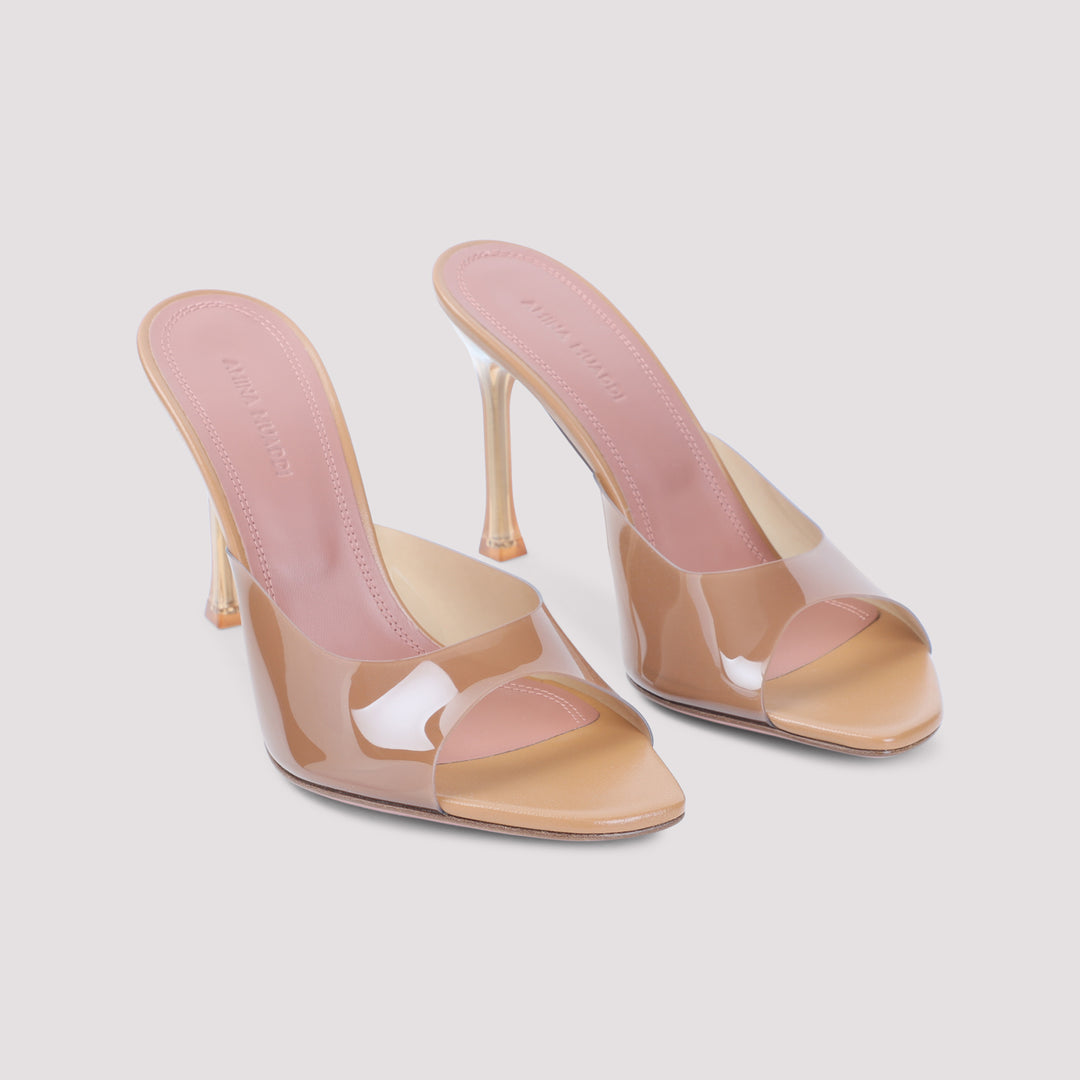 Amina Muaddi Mules - Brown | ef534a2209c0705fd6fe7c4a31c987a75c1770da