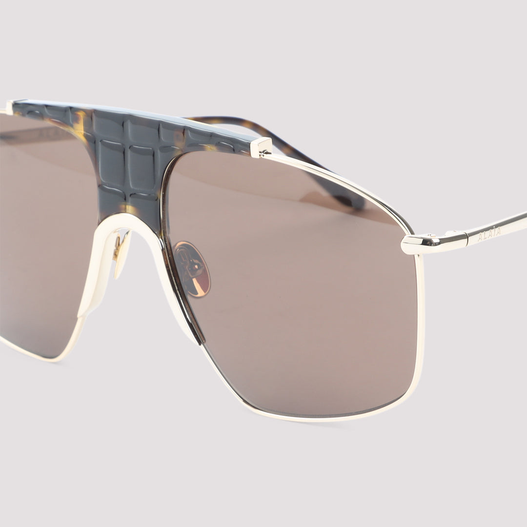 AlaÏA Eyewear Sunglasses - Metallic | e834314b67ca21b65e7ce99036aea36b6f75775d