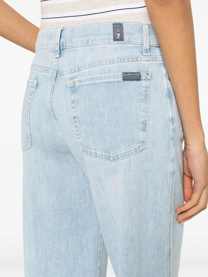 7 For All Mankind Flared - Blue | c20acbf32ecba312c973a8fd3c470f05a8dbfab6