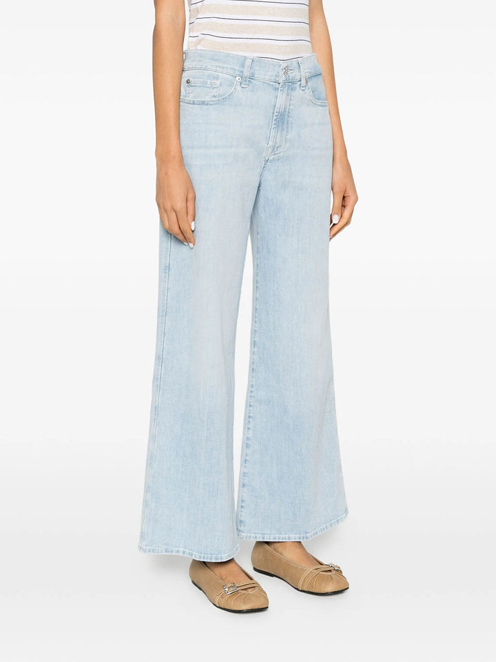 7 For All Mankind Flared - Blue | 9bf5d369b315429b651566255bfa4bfa947f31b4