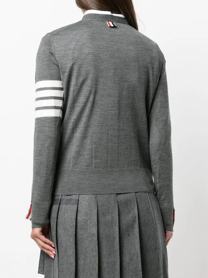 Thom Browne Cardigan - Grey | 1e1ca4fe39c2c39b031216d54b52060e917e2f33