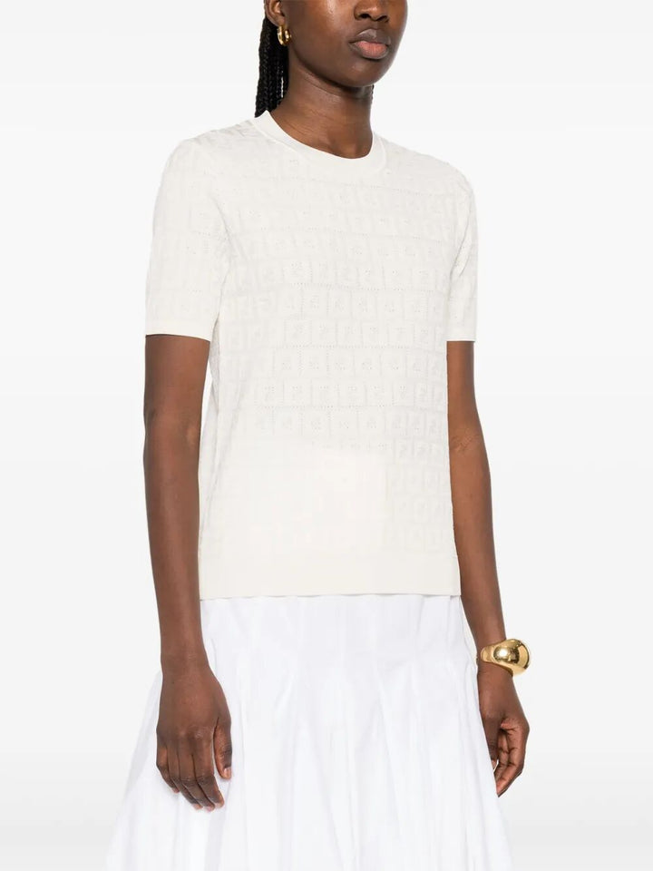 Fendi Pullover - White | 6f0c4d6bd2c356478cfc0be24e8a2bdeb80559e0