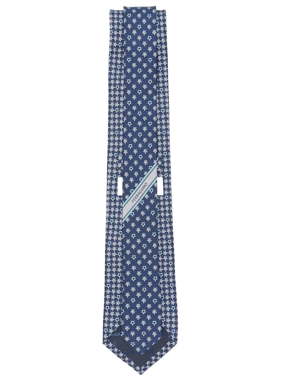 Ferragamo Ties - Blue | f7214cd1405c4198ef282b16ecc5c007e2db4031