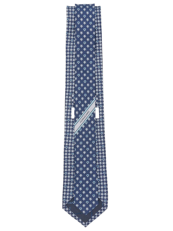 Ferragamo Ties - Blue | f7214cd1405c4198ef282b16ecc5c007e2db4031