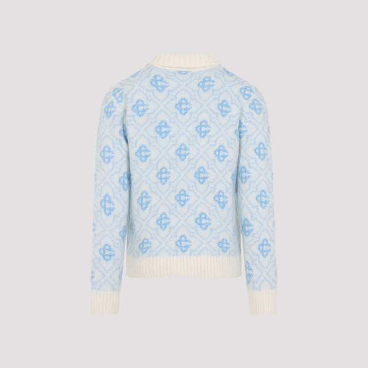 Casablanca Full zip - Blue | 21ef847b59c1142989cd0054deee057b5e30e610