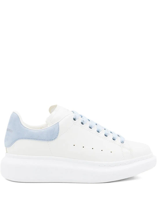 Oversized Sneakers In White/Powder Blue