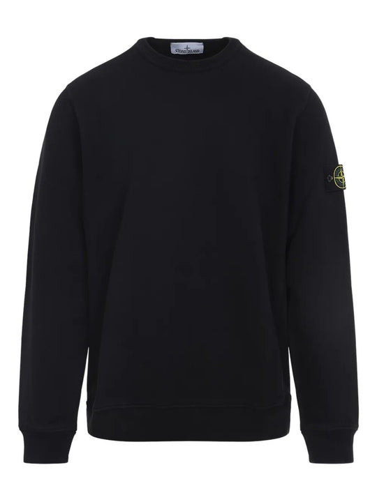 Cotton Fleece Crew Neck Sweatshirt