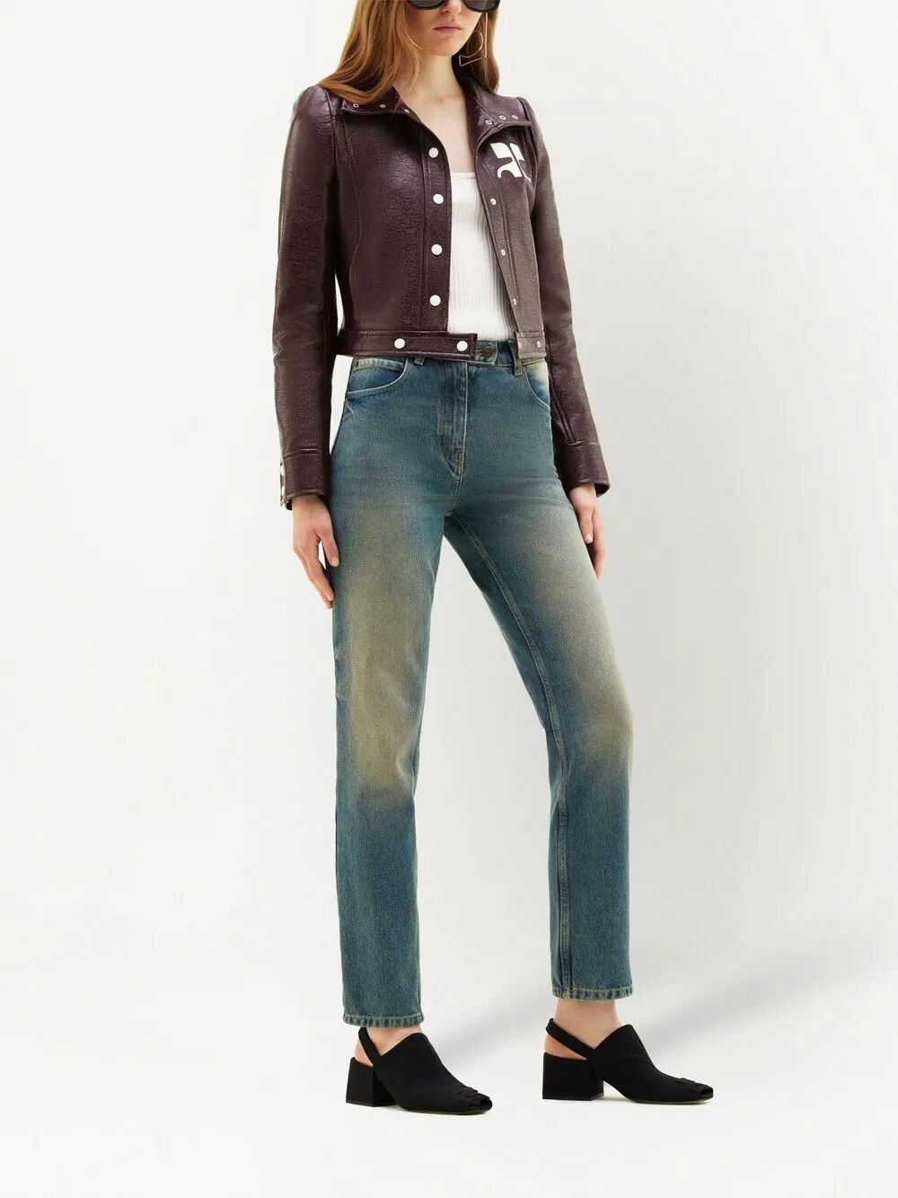 Courreges Fitted - Red | 95757c1e0d4042bed08446c09de4e21016ad0d82