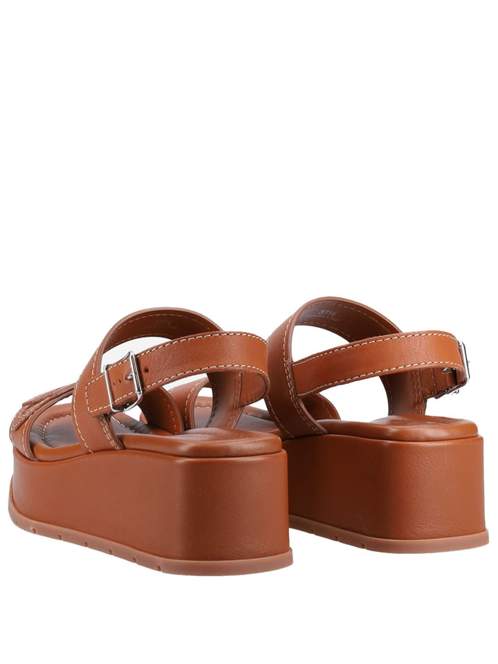 Hogan Sandals - Brown | ab94e9e8d1bf0258659fab216114a55cbbed1f7c