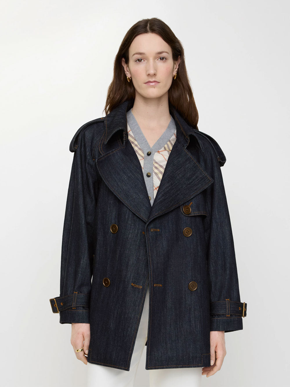 Burberry London England Trench - Blue | cb12bd80b55b9a4b603af0f1fe2b9c924f9c6235