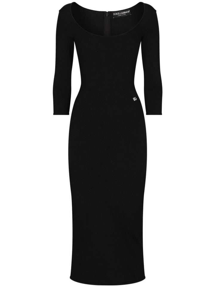 Dolce & Gabbana Midi dresses - Black | 0d72bbd550e4e5d0ad37ade01122b4846988b934