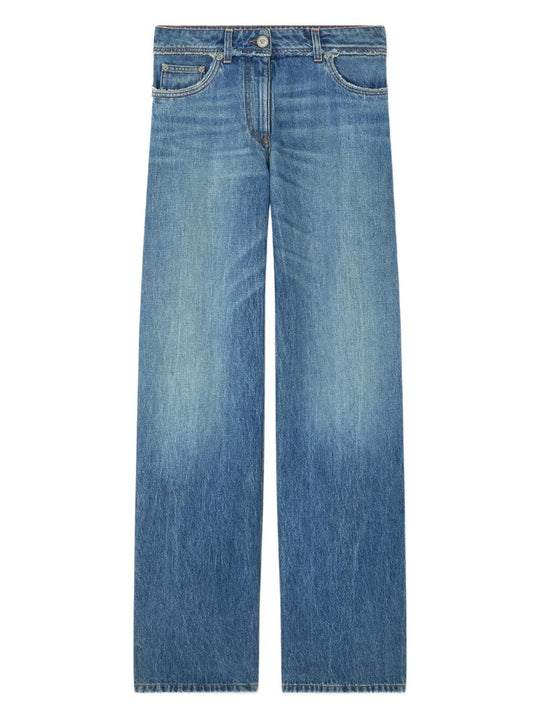 Low-Waist Boyfriend Jeans