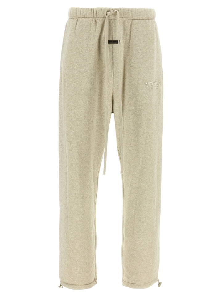 Fear Of God Essential Logo Joggers Pants - Gray | a44f2d99ee804447f2ed08dd130cb381cb4f09b0