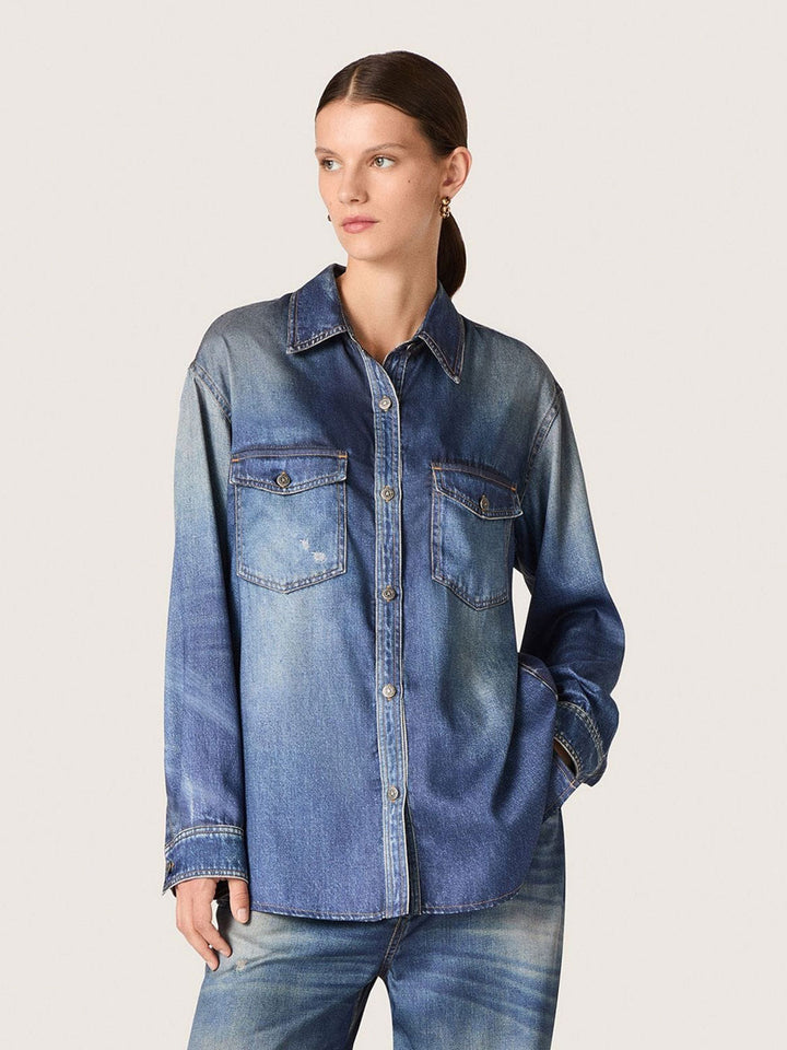 Golden Goose Denim&leather - Blue | 26b77c9d55c067b64fdfb21f3c6b0d298a0ab2c8