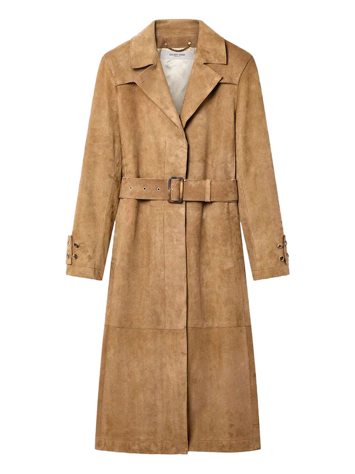 Golden Goose Trench - Nude & Neutrals | d207aa01a4a4890c9286f28bab3539a642b33435