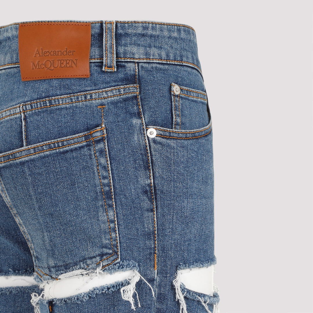 Alexander Mcqueen Skinny - Blue | 35487307158ed41a9133b52f569d169bfd7a0ac9