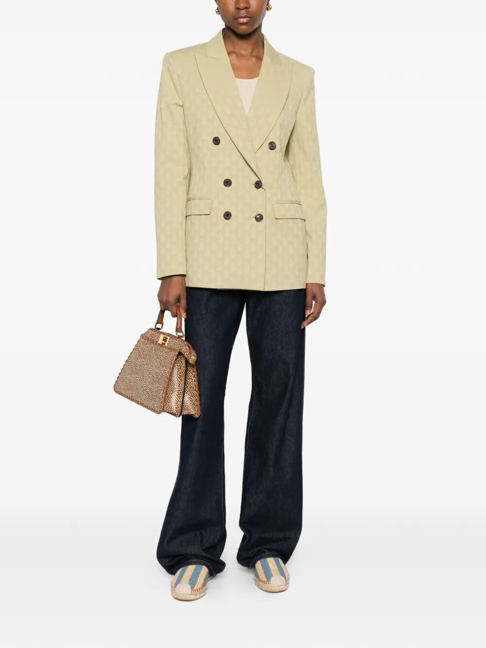 Etro Blazer - Nude & Neutrals | 7991bc1e8c6fc9a3c6de64990c64a19ce3ffdf8d