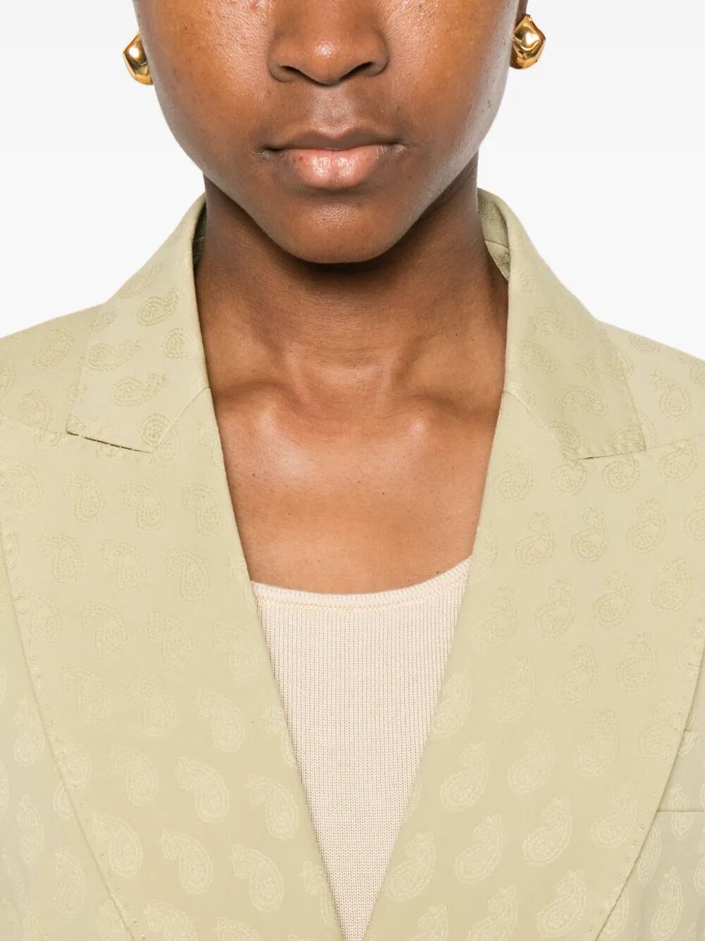 Etro Blazer - Nude & Neutrals | e5f0e05ac34705e810bb57458c5deff8b8fac4ce