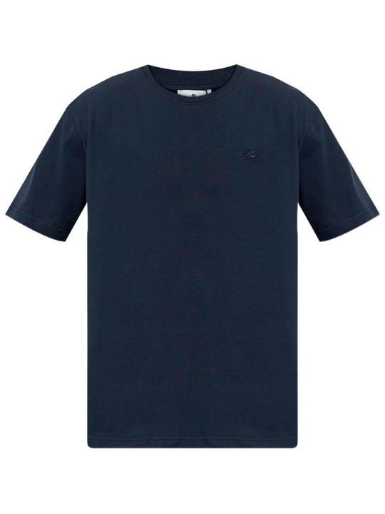 Pegaso Embroidery Cotton T-Shirt