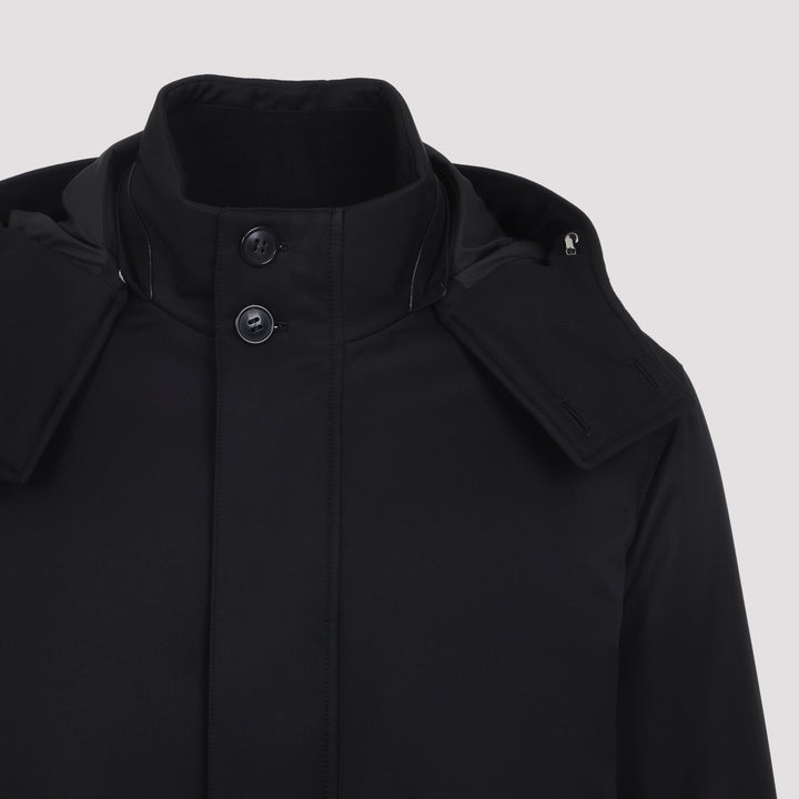 Zegna Parka & duffle - Black | 12ad758ea7d907cbf0ce7f998ed3e72cba08f551