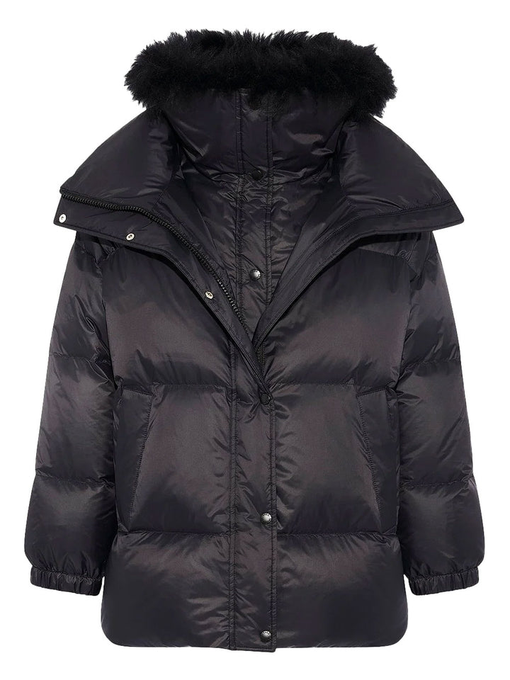 Yves Salomon Down jackets - Black | edce405746f0c63d4da260aa778a8a7a41e6b647