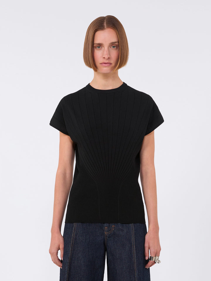Sportmax MAGLIA - Black | b3ecf6c494514d752ddc449369343ecd15b231c7