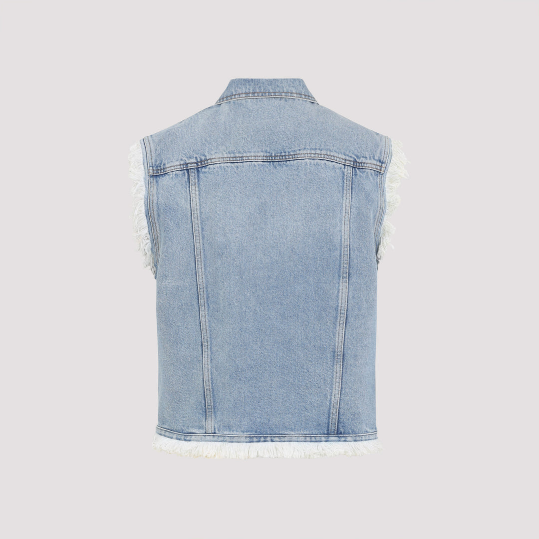 Valentino Waistcoat & gilet - Blue | 573944805b061f4c51a766a11e2b5d0fb02b745a