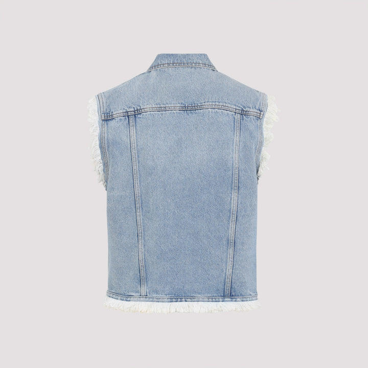 Valentino Waistcoat & gilet - Blue | 573944805b061f4c51a766a11e2b5d0fb02b745a