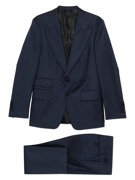 Shelton Single-Breasted Wool Suit