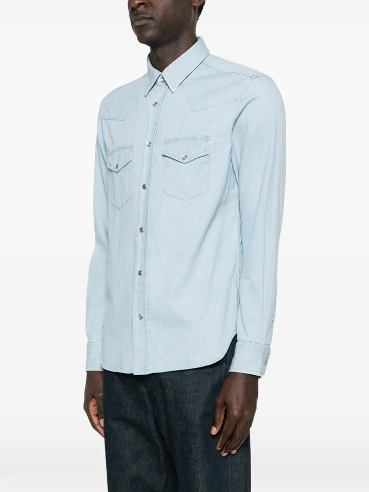 Tom Ford Denim&leather - Blue | e82a927d26ca53f7d82a6efa2de6bf4982334baa