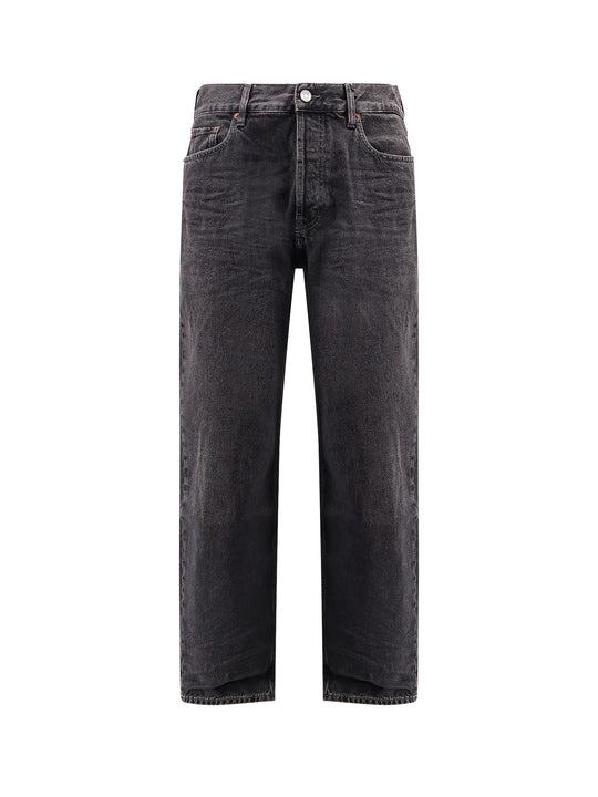 Long Mick Black Denim Trousers