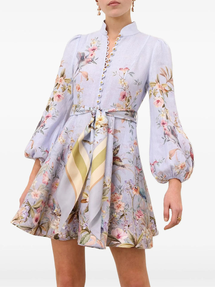 Zimmermann Mini dresses - Blue | cf7497fd6115a4078830785369ebafd392866cdc