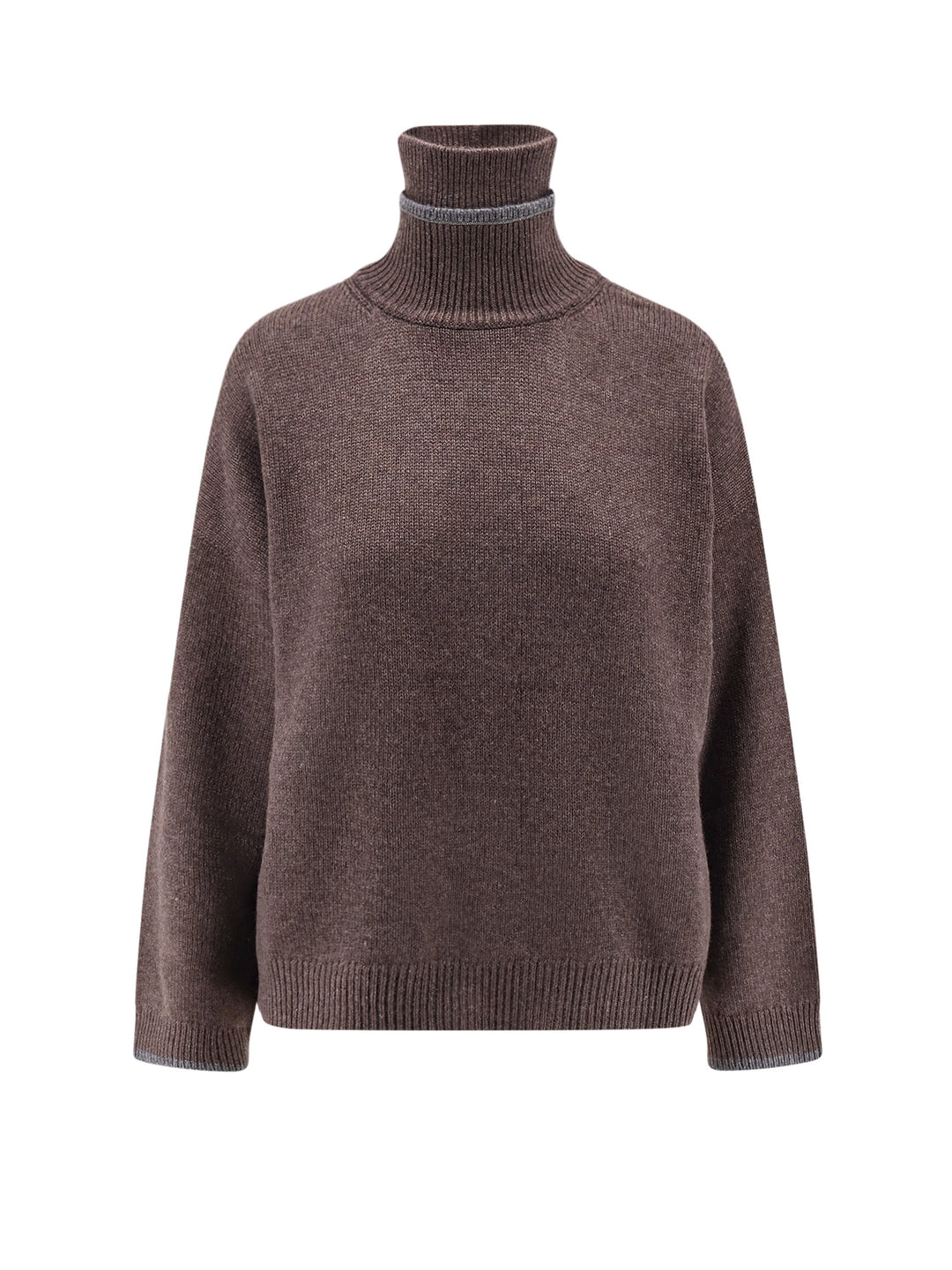 Brunello Cucinelli Sweaters - MORO+PANAMA+PIOMBO | 88945166981a7d359f073963186ee5064b06903e