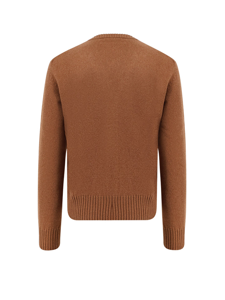 Ami Paris Sweaters - Brown | 90fff806f1056b301cd61419044c852abe2ec8b5