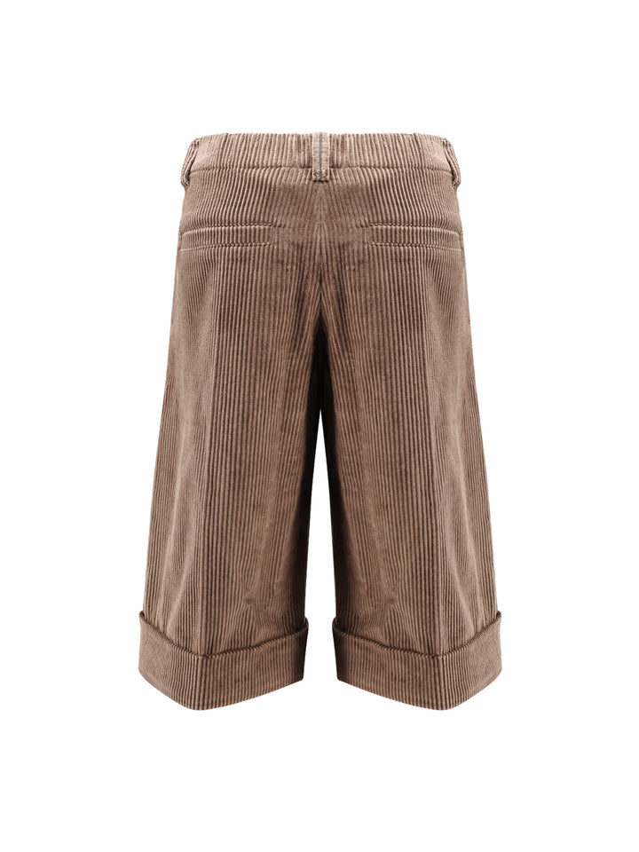 Brunello Cucinelli Shorts - LEGNO | 3d97adebfc23cfd5df67ff25aa168f749644e170