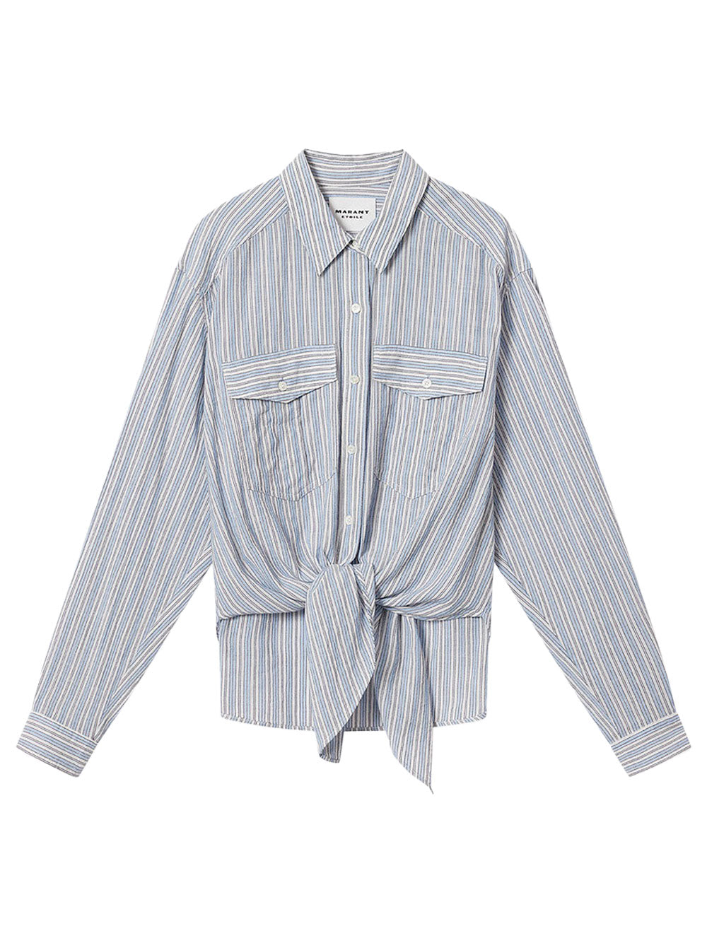 Marant ÉToile Striped - Blue | 09ee4d7143cbdd708afa415dde3ac978d4ae9b5c