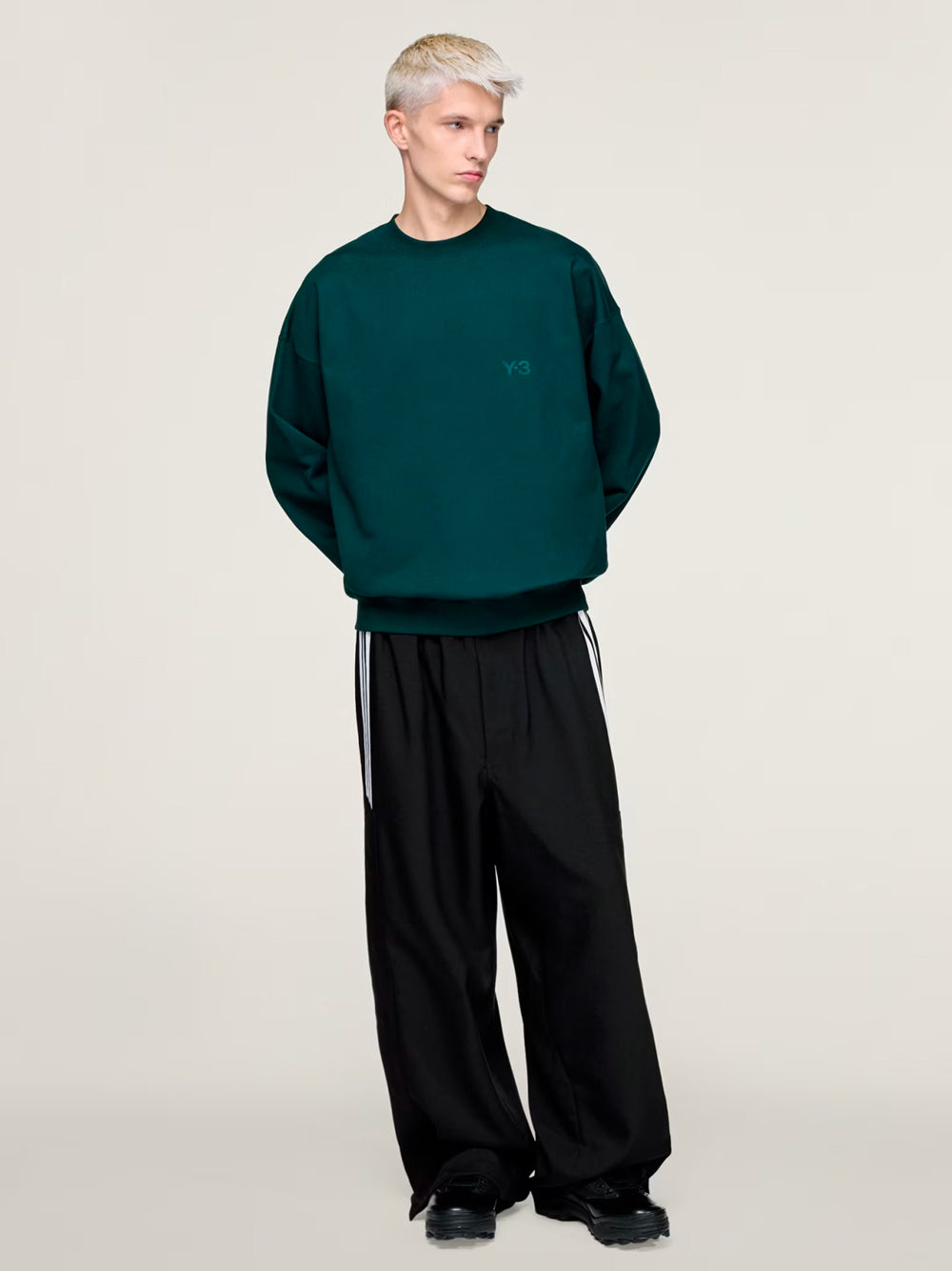 Y-3 Round neck - Green | 0c254e9ede6dfd6942c147b081ff937d4b349d03