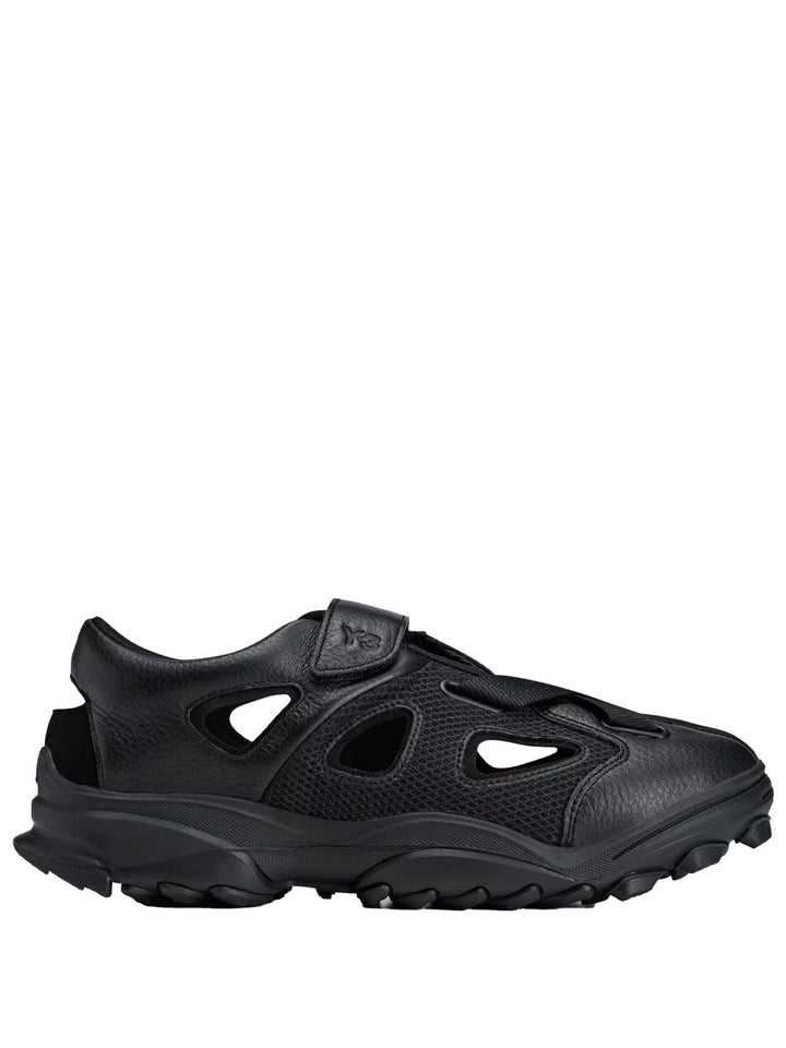 Y-3 Sandals - Black | bb0d6b9981791f72d8ff23f73a018b534fba572b