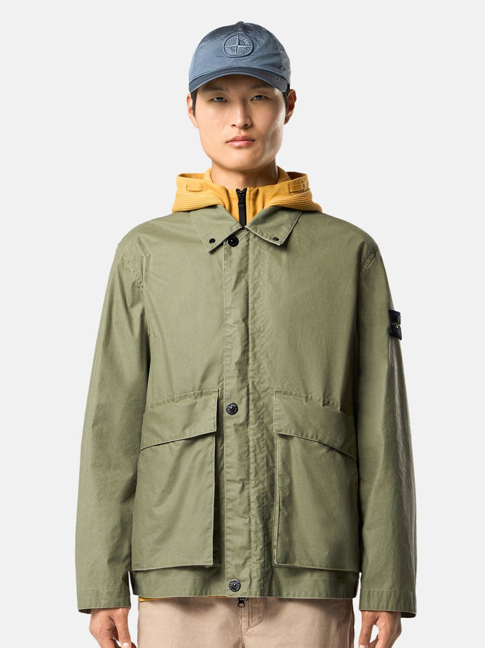 Stone Island Sport jackets & wind breakers - Green | 07a35ff4ff3517fdb95e4f9910eaf7f647647194
