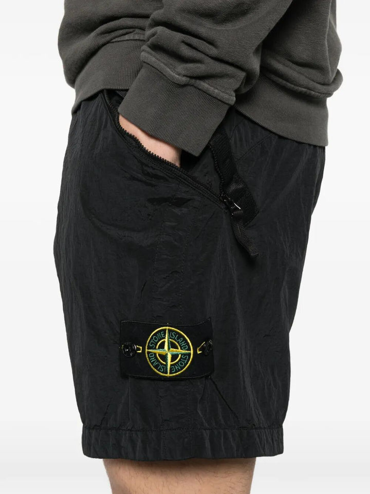 Stone Island Bermuda - Black | d08119624c2e3a78a7b98b3675185a5597f0ddc7